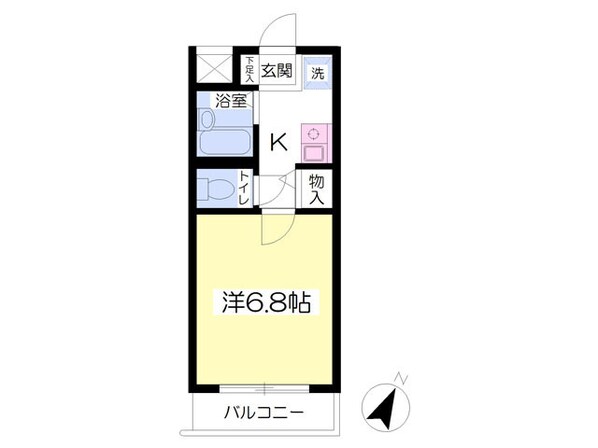 エクセル新八柱の物件間取画像